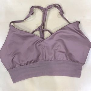 ALO Yoga Rose Water Sports Bra S